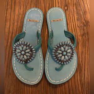BERNARDO Leather Sandal’s Sz 6